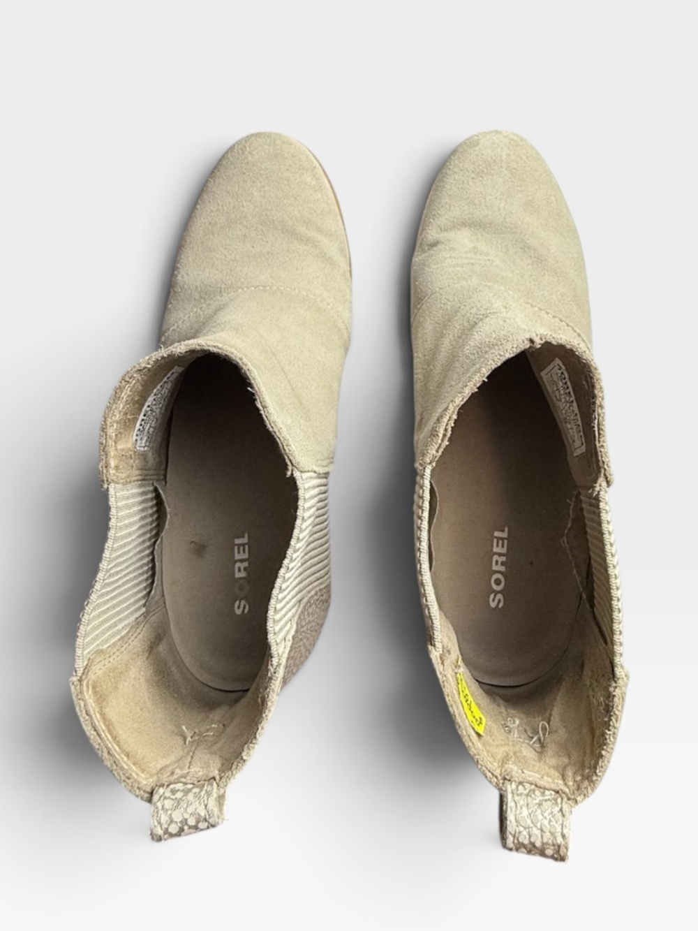 Sorel Joan of Arctic Wedge II Chelsea Boot Women's Size 11 Suede Heel - Picture 2 of 16